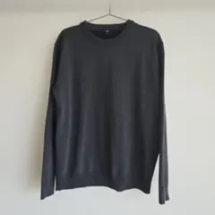 PLST ダークグレー ニットセーター M