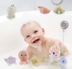 お風呂　おもちゃ　バストイ　4点セット　赤ちゃん　幼児のサムネイル