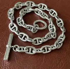 ヴィンテージネックレス シルバー 925 シェーヌダンクル