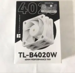 【ホワイト】Thermalright TL-B4020W 40mm PWMファン