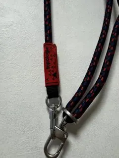 topologie ショルダーストラップ 黒・赤