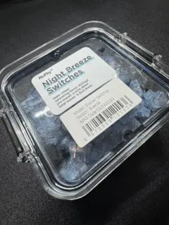 NuPhy Night Breeze Switches 110個