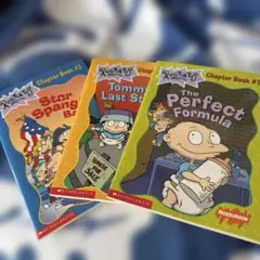 新品未使用•Rugrats Chapter Book 3冊セット ステッカー付き