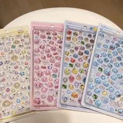 【公式サイトにて購入】ボンボンドロップシール　しずくちゃん　4種セット　シール