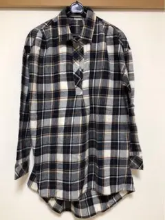 firal decisionチェック柄 長袖シャツ チュニックレディース