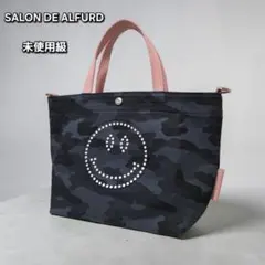 定価27500円✨サロンドアルファード　スマイルトートバッグ　カモフラージュのサムネイル