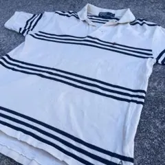 90s Polo By Ralph Lauren ボーダー　ポロシャツ