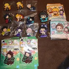 鬼滅の刃 ラバーチャーム＆マスコット まとめ売り11個