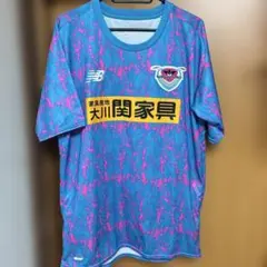 M*様 サガン鳥栖　2021年　仙道啓矢　プレマッチシャツ　ユニフォーム　Lサイのサムネイル
