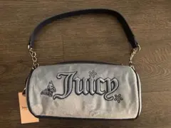 ジューシークチュール バレルバッグ 2wayショルダーバッグ ポーチ付き