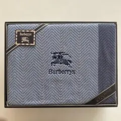 新品未使用】バーバリー タオルケット ホースロゴ刺繍 西川産業 日本製