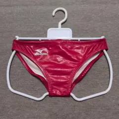 貴重！！！Speedoスピード 競パン 競泳水着 Vパン レッドピンク系
