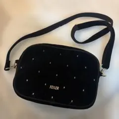 フェイラー　ユニアイコニックショルダーバッグ　ブラックのサムネイル