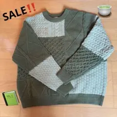 SALE‼️ニット　オーバーサイズ　M〜L相当