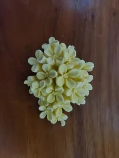黄色の花のアロマストーン 置物