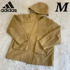 アディダス adidas コート ウォームジャケット　キャメル　M