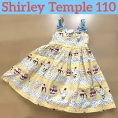 Shirley Temple ノースリーブワンピース 110cm 黄色　パステル