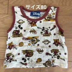 Disney ミッキー タンクトップ 80