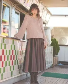 eimyistoire ドットチュールボリュームスカート ブラック