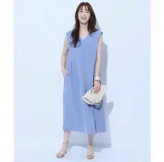 【美品】ジャスグリッティー♡ Vネックサマーワンピース