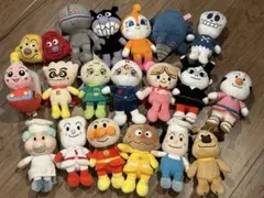 【19体セット】アンパンマン ぬいぐるみ