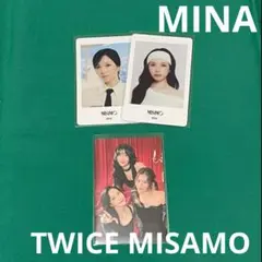 TWICE MISAMO　MINA　ミナ　フォトカード　ツアー　トレカ