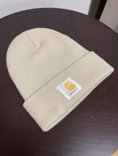 Carhartt Madison Logo Cap クリーム色