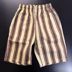 新品未使用 MARKEY'S マーキーズ ストライプ ハーフパンツ 110cm