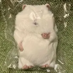 りぶはあと　はむにぎり マスコット ぬいぐるみ ホワイト　白　おもち　ハムスターのサムネイル