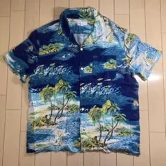 GAP レーヨン 100% アロハシャツ Mサイズのサムネイル