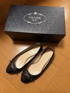 クリスチャンルブタン フラットシューズ 34.5 スタッズ 黒 スエード