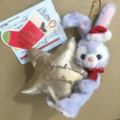 ディズニーシー　クリスマス2021 ステラルー ぬいぐるみバッジ