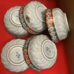 セール中‼️未使用‼️有田焼小鉢　梅柄金彩　5客セット
