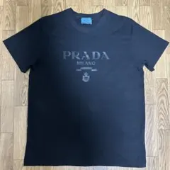 PRADA ロゴプリント Tシャツ ブラック