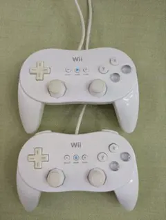 Wii クラッシクコントローラー 有線 ホワイト