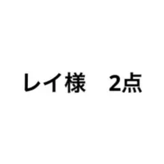 レイ様　専用　2点