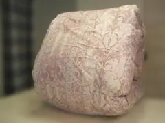 （ダブル）新品＊四つ星＊暖かアルミ加工超長綿生地＊フランス産ダウン増量＊羽毛布団