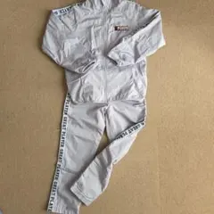 フード付きジャージ ライトグレー