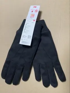 ユニクロ　ヒートテックライニンググローブ　スウェードタッチ手袋　Ｌ