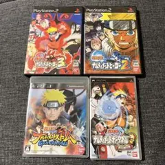 PS2 PS3 PSP NARUTO ゲーム　まとめ