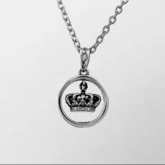 美品!ジャスティンデイビス SNJ473 クラウンネックレス　廃盤　レア