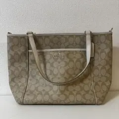 COACH トートバッグ ミニ F29500 シグネチャー - メルカリ