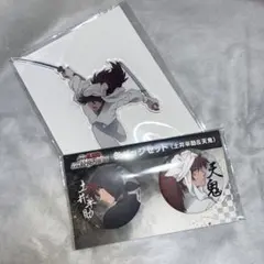 土井 天鬼 軍師 アクリルスタンド 缶バッジ 忍たま アクスタ 缶バ