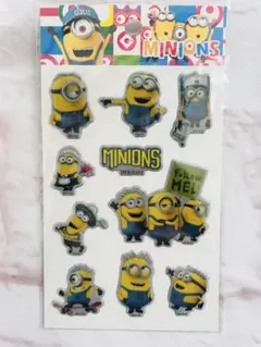 ぷくぷくシール　ミニオン