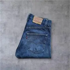 濃紺80s リーバイス USA製 505-0217美フェード W32 L29