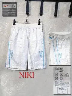 Nike メンズ S ホワイトショートパンツ