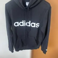 adidas ブラック パーカー JM