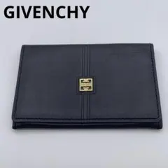 GIVENCHY ジバンシー カードケース 名刺入れ レザー 本革 4Gロゴ 黒のサムネイル