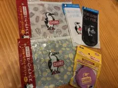 CHUMS 折りたたみシリコンカップ　ケース　ペットボトルカバー　セットのサムネイル