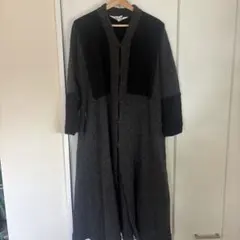 コムコム コムデギャルソン　2021AW縮絨ロングコート